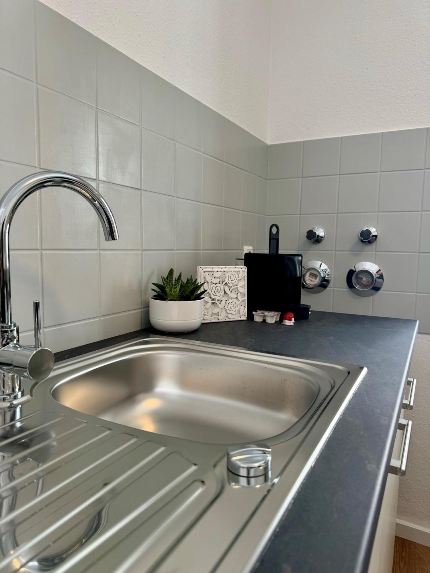 פפולנדורף Traumhafte Wohnung Am Stadtbrunnen Der Altstadt מראה חיצוני תמונה